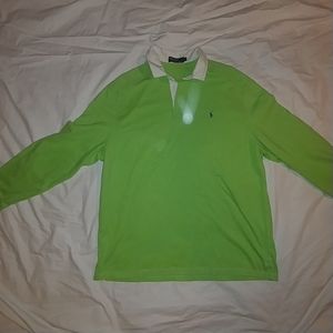 Polo Ralph Lauren lime green  Rugby